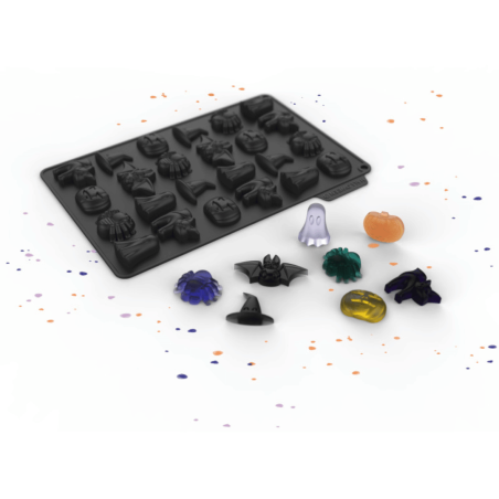 moule à bonbons d'halloween en silicone