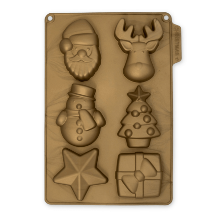 moule a gateaux de noel en silicone Cécoa Paris