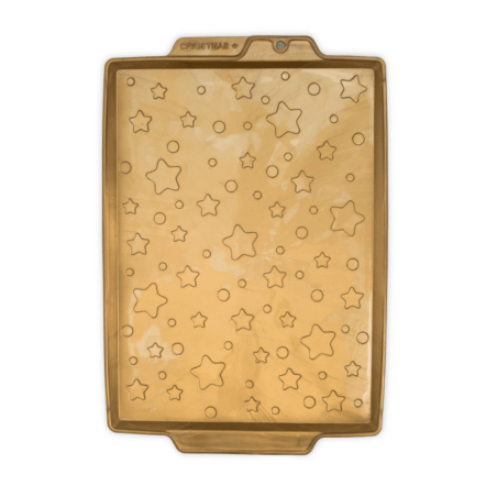 plaque genoise silicone etoiles de noel - Cécoa Paris