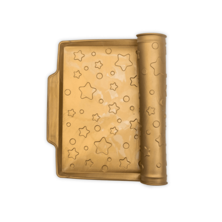 plaque à génoise en silicone motifs étoiles