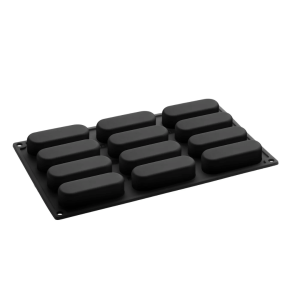 Moule mini buches de Noël Pavoni Italia - 12 empreintes