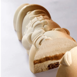 entremets de noel bonhomme de neige, pavoni italia