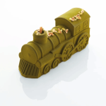 buche de noel en forme de locomotive - Pavoni Italia