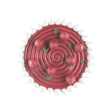 decoration gateau trompe l'oeil fruits des bois - Pavoni Italia