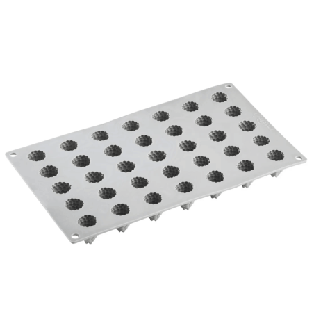 moule trompe l oeil fruits des bois en silicone pavoni italia