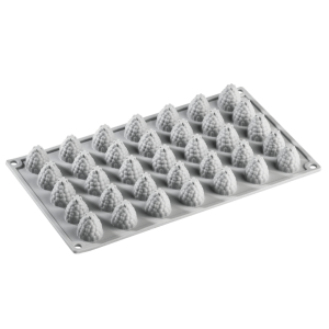 Moule trompe l'oeil en silicone fruits des bois Pavoni