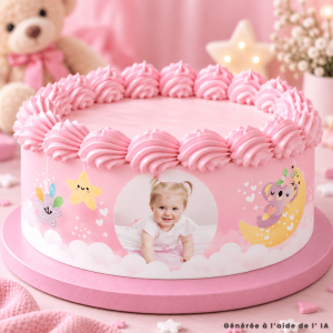gateau-pastel-avec-contour-baby-girl-personnalisable