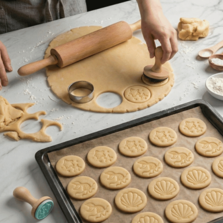 emporte pièce biscuits sablés sirène - Cécoa Paris