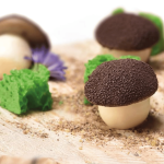 trompe oeil champignon avec moule 3D PAVONI