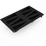 moule silicone dessert 3d en forme de part de tarte