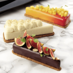 entremets individuels en 3d parts de tarte