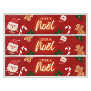 Contour de gâteau Joyeux Noël