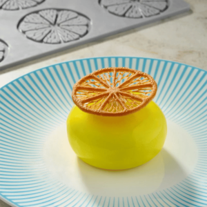decoration dessert individuel tranche de citron