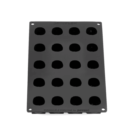 moule trompe l oeil noisette en silicone platine