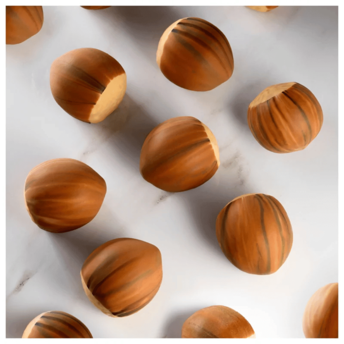 trompe l oeil noisette - Pavoni Italia
