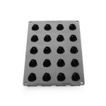 moule silicone trompe l oeil amande - Pavoni Italia