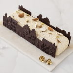 Moule en silicone village pour décor bûche de noël