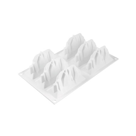 moule silikomart dolomiti pour 6 buchettes de noel