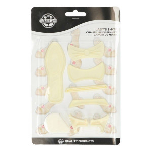 Moule En Silicone Chaussures De Patinage – Pour Décoration Gâteaux, Cupcakes, Pâte à Sucre – Réutilisable Et Alimentaire
