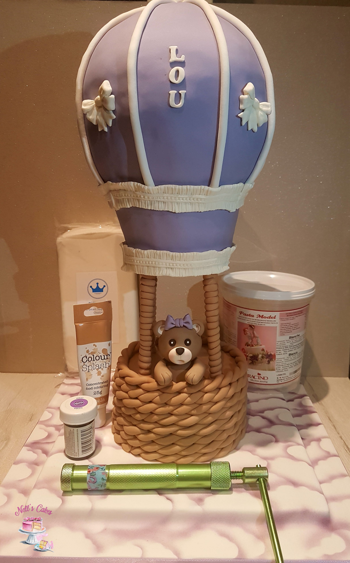Gâteau montgolfière
