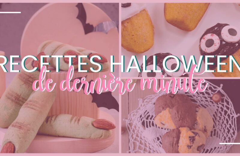 Recettes halloween de dernière minute