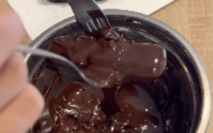enrobage chocolat noir pour bounty glacé maison