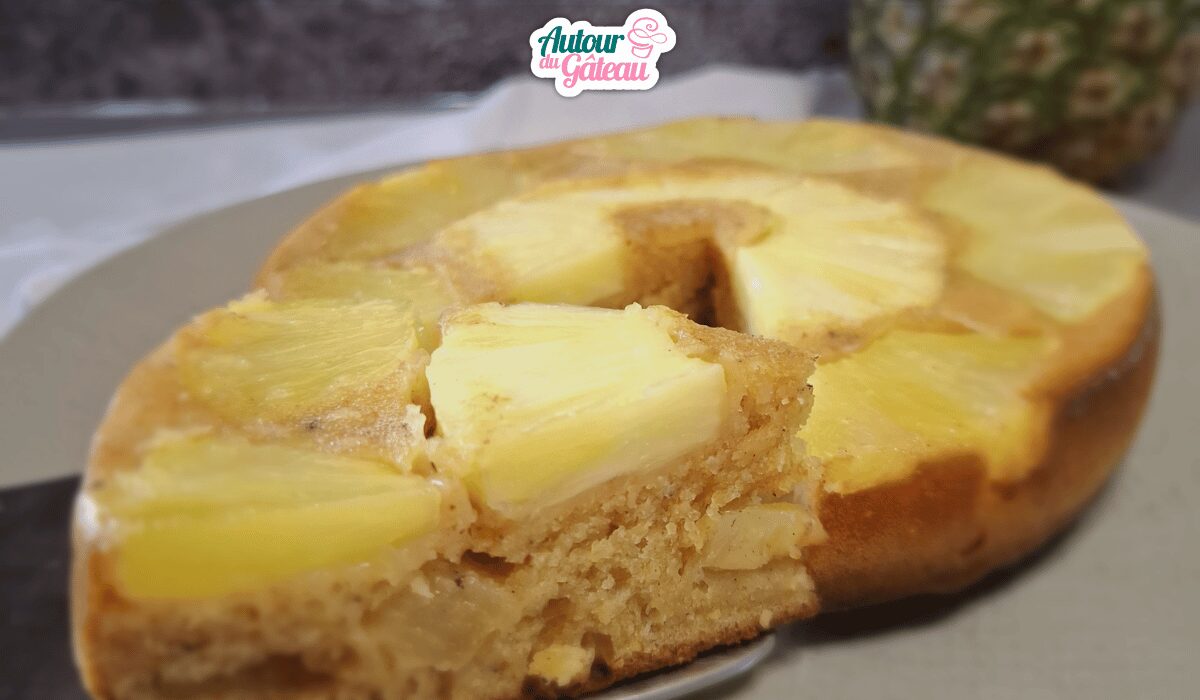 Gâteau ananas renversé : recette air fryer facile pour l’été
