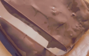 nappage chocolat prêt à l'emploi