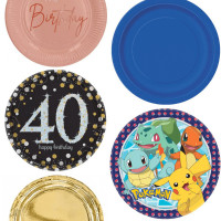 Assiette Pokémon Pour Enfants SRV Hub - 21 Cm, Plastique Sans BPA, Design Coloré